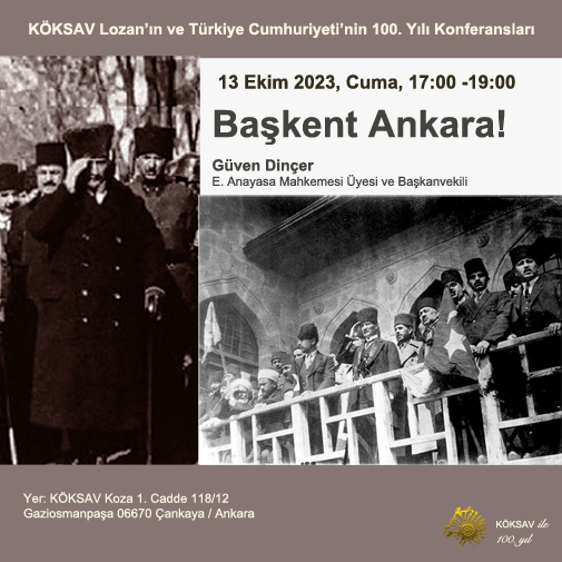K�KSAV 100. Y�l Konferanslar� - G�ven D�N�ER